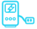 EV charging guide icon for High Beach Holiday Let in Berrow near Brean, Somerset