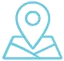 Location and access feature icon at High Beach Holidays